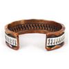 Image 6 : Apache Heavy Sterling Silver on Copper Bracelet