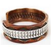 Image 7 : Apache Heavy Sterling Silver on Copper Bracelet