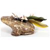 Image 5 : Isleta Alabaster Frog Fetish by Andy Abeyta