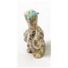 Image 1 : Zuni Carved Stone Standing Bear Fetish, A. Quam