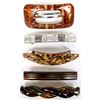 Image 1 : Collection of 5 Hair Clips, 4 Foreign 1 USA
