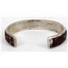 Image 8 : Navajo Inlay Beadwork Cuff Bracelet W/CL Hallmark