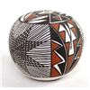 Image 4 : Acoma Eye Dazzler Pottery Seed Jar by R. Malie