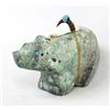 Image 1 : Zuni Variscite Bear Fetish