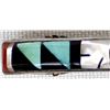 Image 2 : Zuni Sterling Silver Stone Inlay Barrette