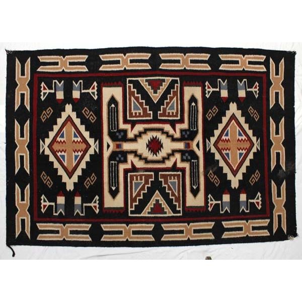 Large Mexican Textile Rug