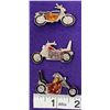 Image 6 : Collection of 3 Mortorcycle Lapel Pins