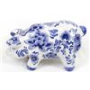 Image 5 : Ceramic Blue & White Pig