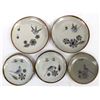 Image 1 : 5 Tonala Plates by Ceramist Ken Edwards