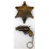 Image 2 : Western Collection:  Book, Sherrif Badge, Key Chain