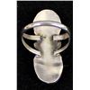 Image 6 : Navajo Sterling Silver Mother-of-Pearl Ring