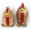 Image 2 : Pair of Hand Crafted Chicken Salt & Pepper Shakers
