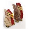 Image 5 : Pair of Hand Crafted Chicken Salt & Pepper Shakers