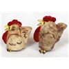 Image 6 : Pair of Hand Crafted Chicken Salt & Pepper Shakers