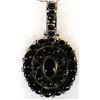 Image 3 : Navajo Sterling Onyx Pendant Necklace