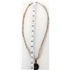 Image 9 : Navajo Sterling Onyx Pendant Necklace