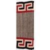 Image 4 : Navajo 1940's/50's Cotton Mayan Key Design Rug