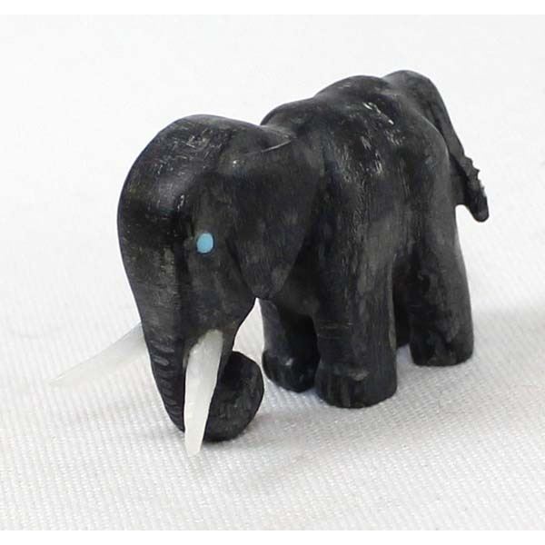 Zuni Carved Marble Elephant Fetish