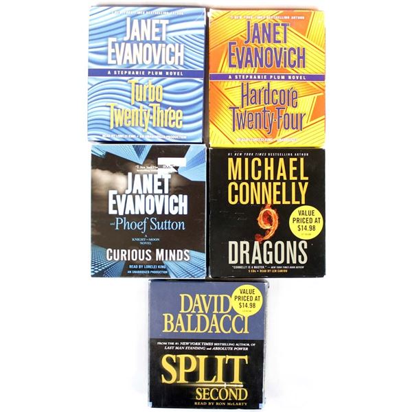 5 CD Collection of Audio Books