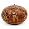 Image 7 : 2 Carved and Hand Painted Gourds