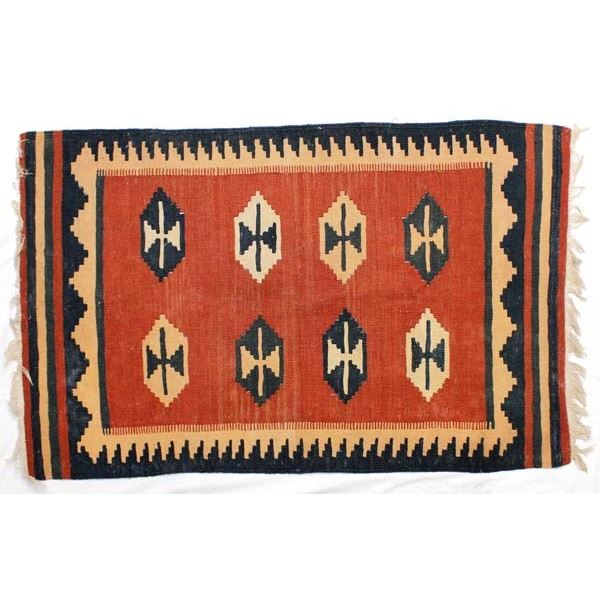 Turkish Kilim Textile Rug
