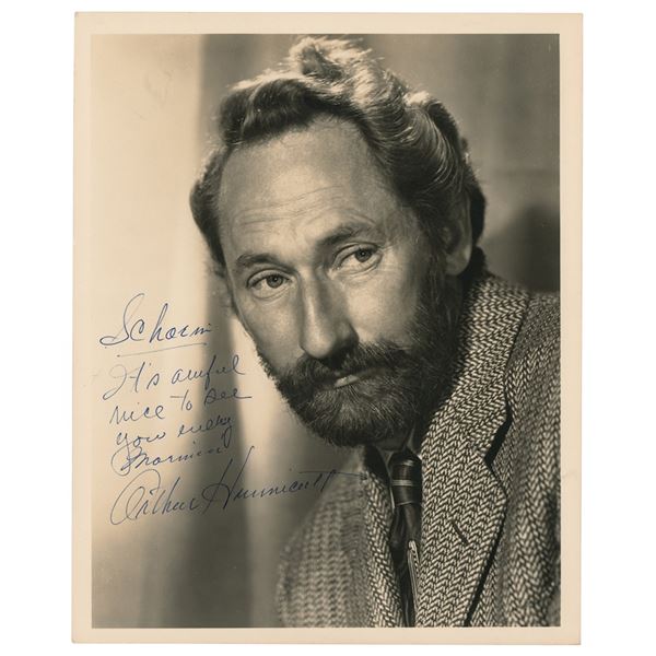 Arthur Hunnicutt Signed Photograph