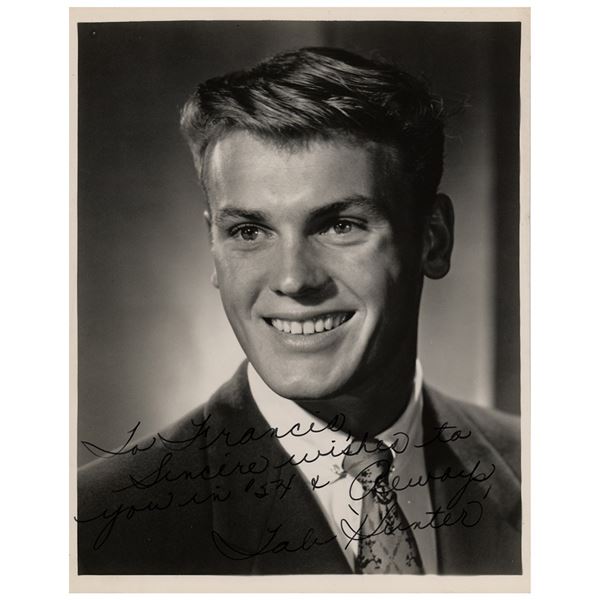 Tab Hunter Signed Photograph
