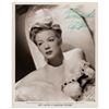 Image 1 : Betty Hutton Signed Photograph
