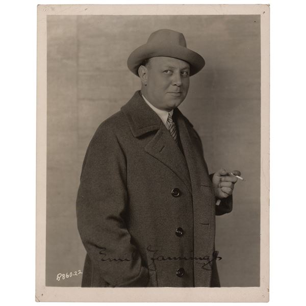 Emil Jannings Signed Photograph