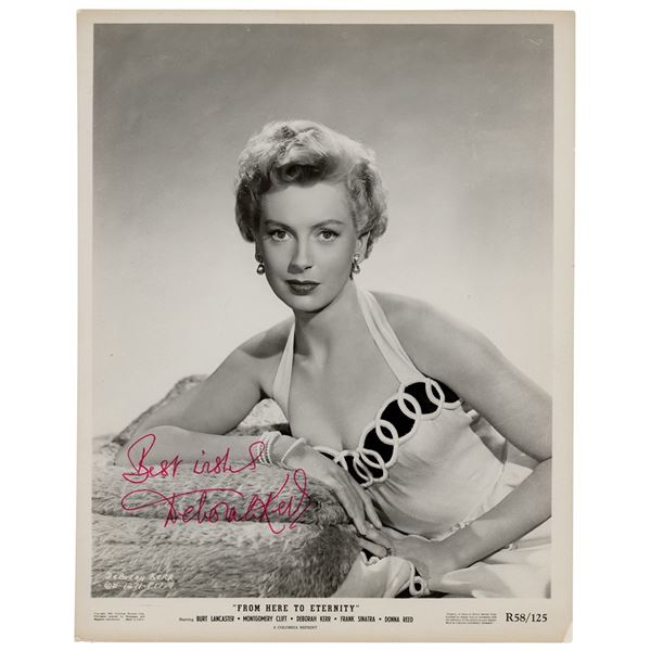 Deborah Kerr Signed Photograph