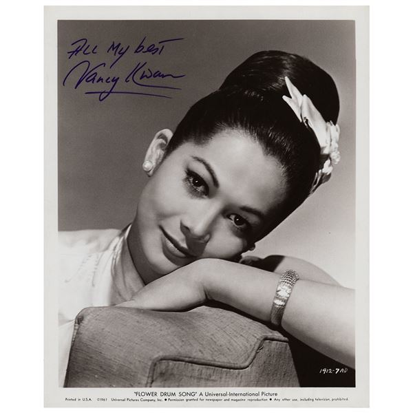 Nancy Kwan Signed Photograph