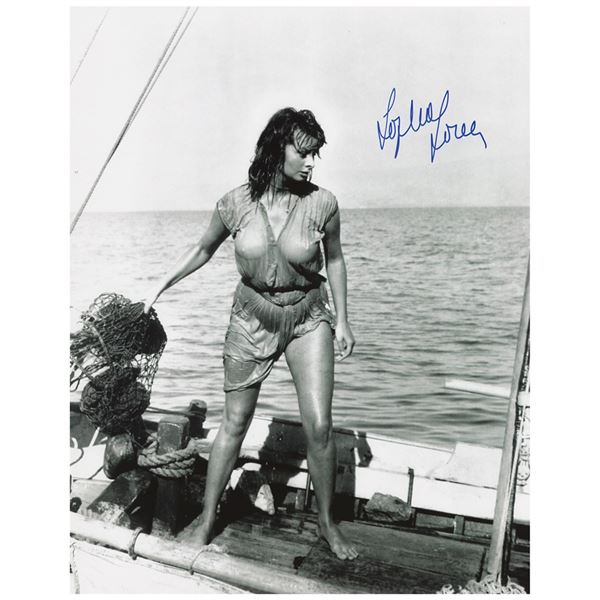 Sophia Loren Signed Photograph