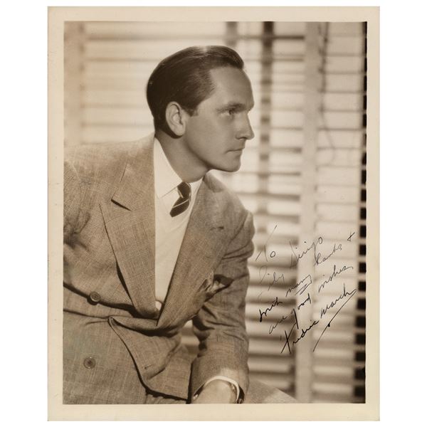 Fredric March Signed Photograph