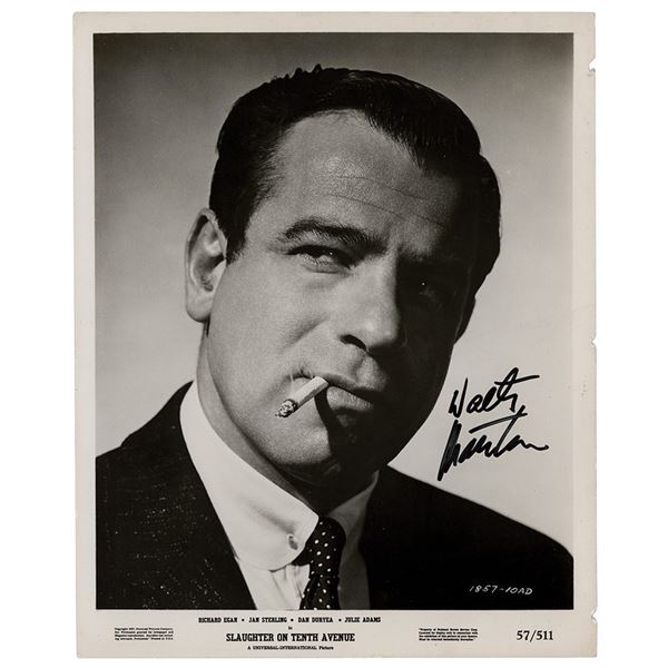 Walter Matthau Signed Photograph