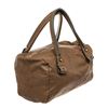 Image 3 : Chloe Brown Gold Leather Logo Eclipse Bost Travel Bag