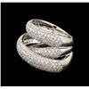 Image 2 : 14KT White Gold 2.68 ctw Diamond Ring