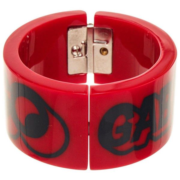 Chanel Red Coco Gabrielle Cham Bracelet