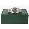 Image 5 : Rolex Mens Stainless Steel Black Baguette Diamond 36MM Datejust Wristwatch