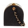 Image 1 : Chanel Vintage Quilted Canvas Mini Frame Bag