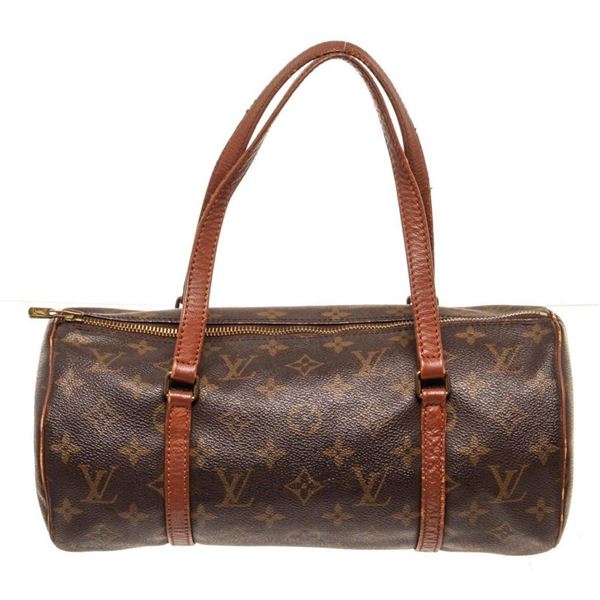 Louis Vuitton Brown Monogram Canvas Vintage Papillon 30cm Handbag