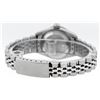 Image 6 : Rolex Ladies Stainless Steel Quickset Blue MOP Diamond Lugs Oyster Perpetual 26m