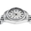 Image 2 : Rolex Ladies Stainless Steel Silver Index 26MM Datejust Oyster Perpetual Wristwa