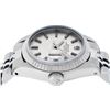 Image 3 : Rolex Ladies Stainless Steel Silver Index 26MM Datejust Oyster Perpetual Wristwa