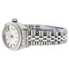Image 4 : Rolex Ladies Stainless Steel Silver Index 26MM Datejust Oyster Perpetual Wristwa