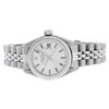 Image 7 : Rolex Ladies Stainless Steel Silver Index 26MM Datejust Oyster Perpetual Wristwa