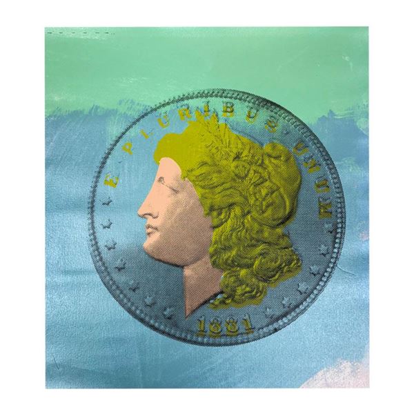 1881 Coin by Steve Kaufman (1960-2010)