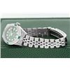 Image 5 : Rolex Ladies Stainless Steel Green Diamond & Emerald 26MM Datejust Wristwatch Wi