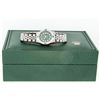 Image 8 : Rolex Ladies Stainless Steel Green Diamond & Emerald 26MM Datejust Wristwatch Wi