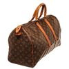 Image 3 : Louis Vuitton Brown Monogram Keepall 45cm Travel Bag