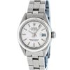 Image 2 : Rolex Ladies Stainless Steel Silver Index Oyster Band 26MM Datejust Wristwatch